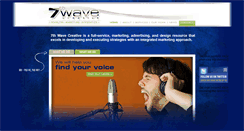 Desktop Screenshot of 7thwavecreative.com